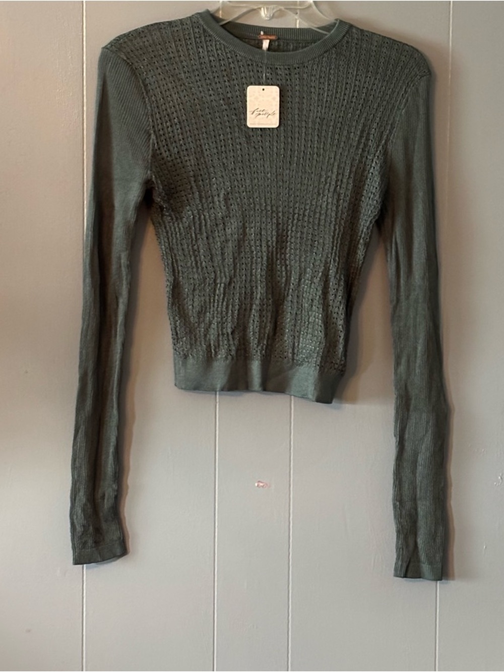 NWT Free People H2O long sleeve sweater - Picture 2 of 4